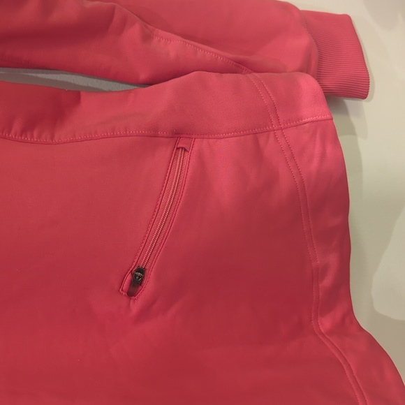 Nike Dri fit pink running active zip-top, reflective, hoodie, Medium - Picture 8 of 12